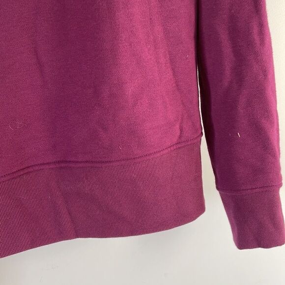 𝅺Diadora Cowl Neck Sweater Size Small Purple with Gold Accents - Picture 6 of 6